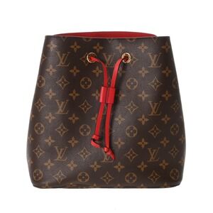 Louis Vuitton Monogram NeoNoe Coquelicot Red Canvas Shoulder Bag